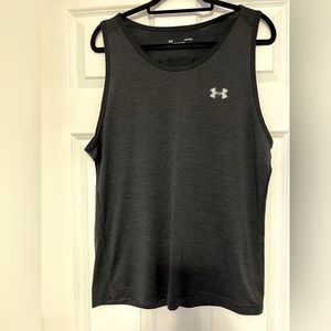 Under Armor loose tank top, black, size L
